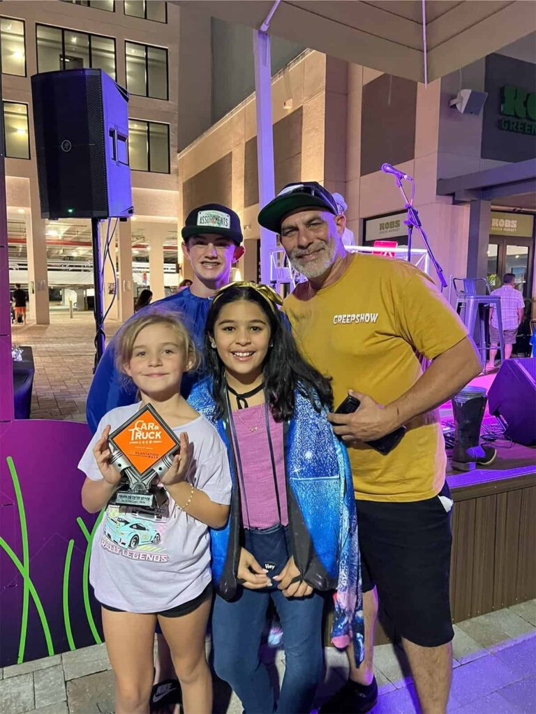 Trunk or Treat Car & Truck Show 2024 Winner — Kennedy Whitman (1952 Ford F1 Rat Rod, 460 BB Ford)